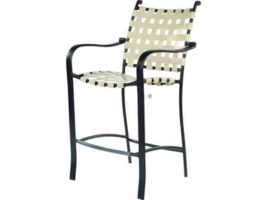 Suncoast Rosetta Strap Aluminum Patio Bar Stool SU405