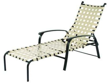 Suncoast Rosetta Strap Aluminum Stackable Chaise Lounge SU413