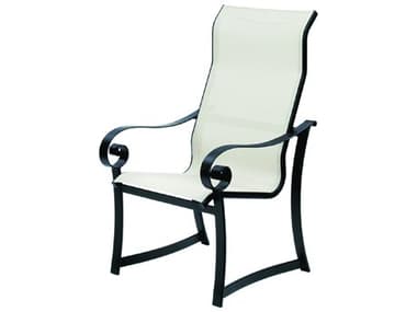 Suncoast Orleans Sling Cast Aluminum Supreme Dining Arm Chair SU8531
