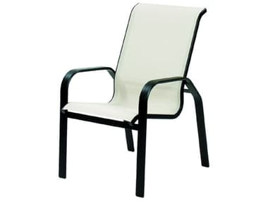Suncoast Maya Sling Cast Aluminum High Back Dining Arm Chair SU9303