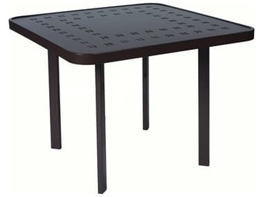 Suncoast Vectra Tables 30L x 30 Wide Cast Aluminum Square Bistro Table SUE4T30