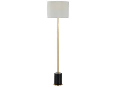 Summer Classics Gifford Iron Brass/Black Marble Floor Lamp SUM1422139