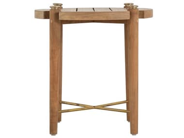 Summer Classics Pacifica Natural Teak 22'' Wide Square End Table SUM14544