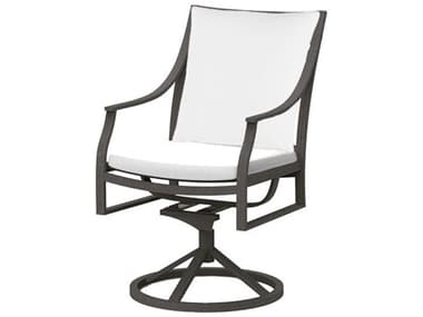 Summer Classics Monaco Aluminum Swivel Rocker Dining Arm Chair SUM3419