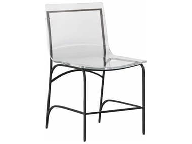 Summer Classics Claro Steel Acrylic Dining Side Chair SUM41002