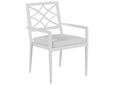 Summer Classics Elegante Aluminum Chalk Dining Arm Chair SUM425094