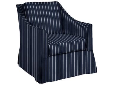 Summer Classics Baldwin Outdoor Lounge Chair in Sailor Stripe Indigo SUM60603100106