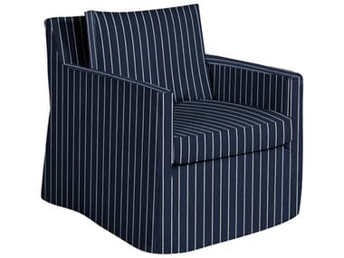 Summer Classics Nora Outdoor Lounge Chair in Sailor Stripe Indigo SUM66903100107