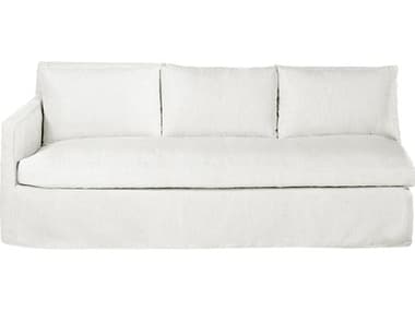 Summer Classics Nora Outdoor Right Arm Facing Sofa in Linen Snow SUM66921100100