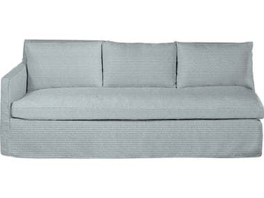 Summer Classics Nora Outdoor Right Arm Facing Sofa in Washboard Linen SUM66921100102