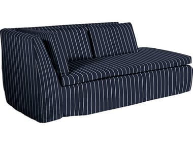 Summer Classics Nora Outdoor Right Arm Facing Chaise in Sailor Stripe Indigo SUM66928100104