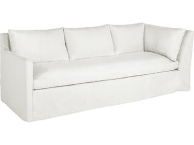 Summer Classics Nora Outdoor Right Arm Facing Corner Sofa in Linen Snow SUM66941100101