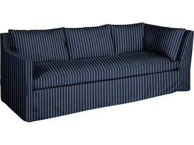 Summer Classics Nora Outdoor Right Arm Facing Corner Sofa in Sailor Stripe Indigo SUM66941100102