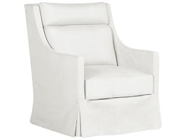 Summer Classics Shelby Outdoor Swivel Lounge Chair in Linen Snow SUM68169100101