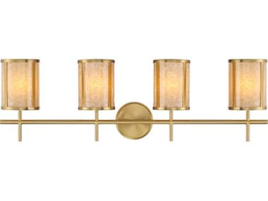 Savoy House Camden 33" Wide 4-Light Warm Brass Vanity Light SV820554322