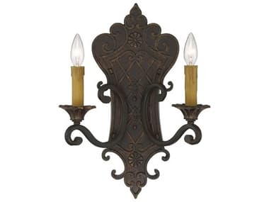 Savoy House Southerby 19" Tall 2-Light Florencian Bronze Wall Sconce SV90159276