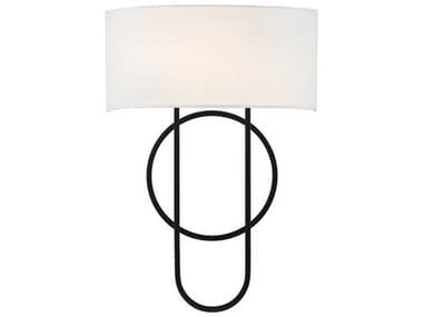 Savoy House Tempe 2-Light Matte Black Wall Sconce SV94800289