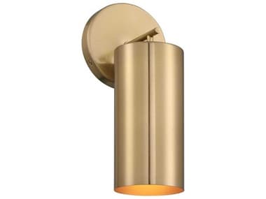 Savoy House Lio 12" Tall 1-Light Noble Brass Wall Sconce SV965061127