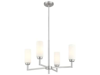 Savoy House Meridian 4-Light Brushed Nickel Chandelier SVM100129BN