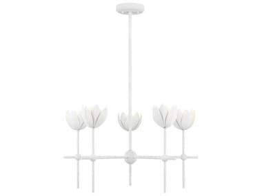 Savoy House Meridian 5-Light Bisque White Chandelier SVM100131BQW