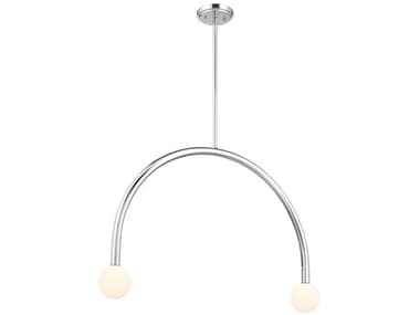 Savoy House Meridian 2-Light Chrome Island Pendant SVM100132CH