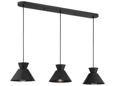 Savoy House Meridian 3-Light Matte Black Island Pendant SVM100134MBK