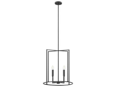 Savoy House Meridian 4-Light Matte Black Pendant SVM7044MBK