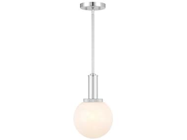 Savoy House Meridian 1-Light Chrome Globe Mini Pendant SVM7050CH