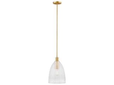 Savoy House Meridian 1-Light Natural Brass Mini Pendant SVM7051NB