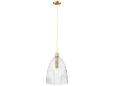 Savoy House Meridian 1-Light Natural Brass Pendant SVM7052NB