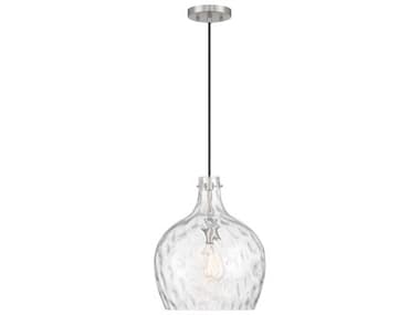 Savoy House Meridian 1-Light Brushed Nickel Pendant SVM7053BN