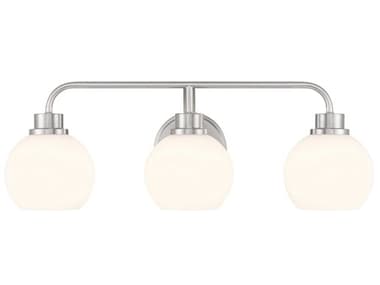 Savoy House Meridian 3-Light Brushed Nickel Vanity Light SVM80081BN