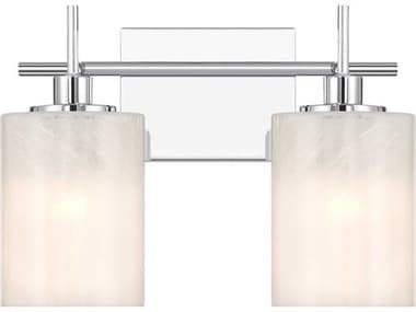 Savoy House Meridian 2-Light Chrome Vanity Light SVM80083CH