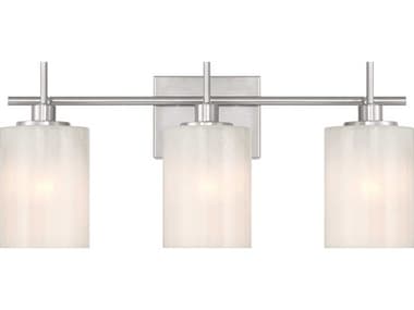 Savoy House Meridian 3-Light Brushed Nickel Vanity Light SVM80084BN