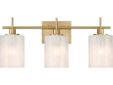 Savoy House Meridian 3-Light Natural Brass Vanity Light SVM80084NB