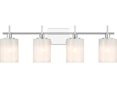 Savoy House Meridian 4-Light Chrome Vanity Light SVM80085CH