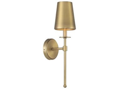 Savoy House Meridian 20" Tall 1-Light Natural Brass Wall Sconce SVM90084NB