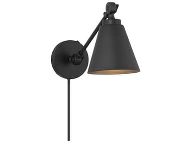 Savoy House Meridian 2-Light Matte Black Swing Wall Sconce SVM90108MBK