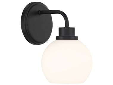 Savoy House Meridian 1-Light Matte Black Wall Sconce SVM90112MBK