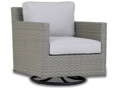 Sunset West Majorca Wicker Cushion Lounge Chair in Cast Silver SW200121SR40433