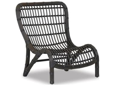 Sunset West Venice Chocolate Brown Wicker Lounge Chair SW400521