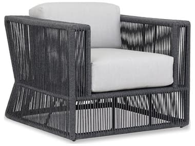 Sunset West Milano Woven Rope Lounge Chair in Echo Ash SW41012157005