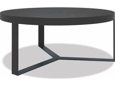 Sunset West Honed Granite Aluminum Round Coffee Table SW4715CT