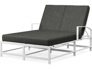 Sunset West Bristol White Aluminum Cushion Chaise Lounge SW5019948085