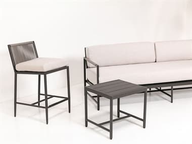 Sunset West Pietra- As Pictured Aluminum Cushion Lounge Set SWPIETRA02