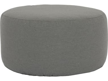 Sunset West Pouf 36'' Round Coffee Table Ottoman in Heritage Granite SWPOUFCO36R18004