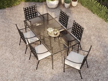 Sunset West Provence- As Pictured Wrought Iron Dining Set SWPROVENCE02