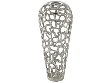 Surya Angad Metallic Silver Vase SYADG005241010