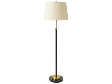 Surya Aberdeen 62" Tall Gold Black Floor Lamp SYAEE002