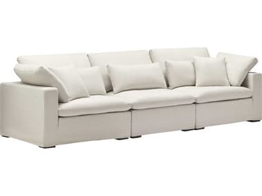 Surya Avington Cream Upholstered Sofa SYAIV0013913045